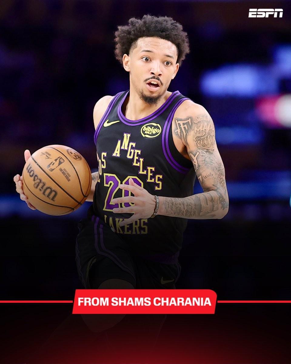 bti体育官方网站-Shams：湖人和双向合同后卫小尼克-史密斯签约两年